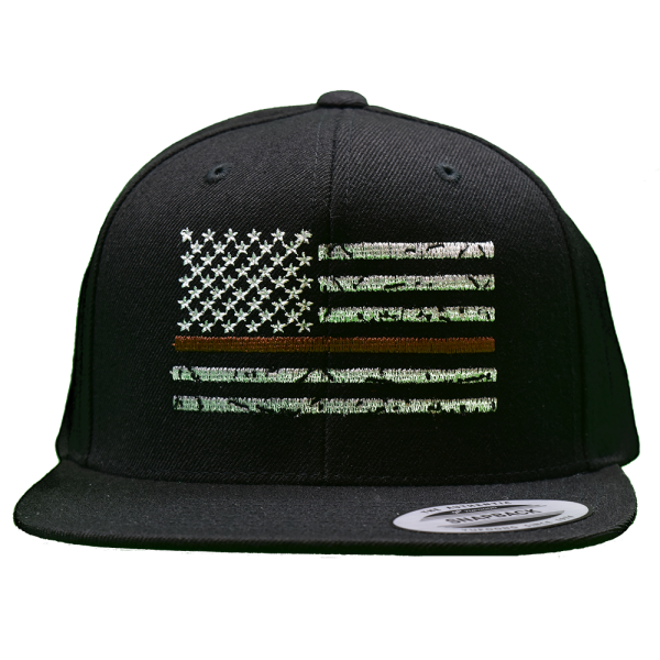 Snapback Hat Flag Classic – The Thin Brown Line